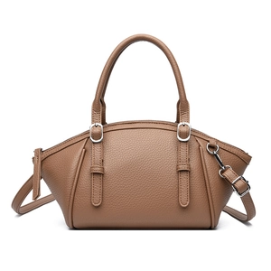 Sac à Main en Cuir PU Grainé à la Mode pour Femme Sac à Bandoulière Seau Minimaliste Cabas Versatile avec Sangle Réglable Sac de Bureau Quotidien