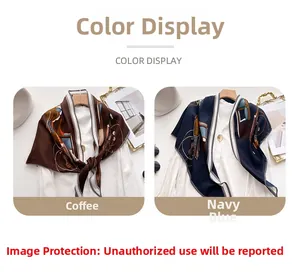Detail of luxury velvet scarves with retro horse harness patterns in coffee and navy