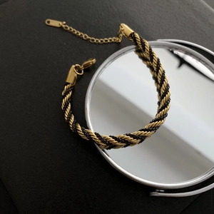 Rope Chain Necklace Titanium Steel Twisted Design Clavicle Jewelry Minimalist For Men Women Non Fading Fashion Accessory