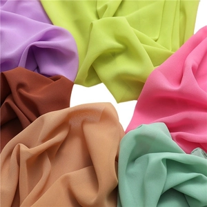 Solid color bubble pearl chiffon hijabs for women in various vibrant color options