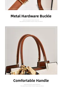 Detail van krokodillenreliëf handtas met gouden hardware en zijden sjaal handvat