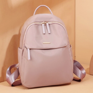 Women Fashion Backpack Oxford Cloth Large Capacity Lightweight Travel School Bag Casual Urban Style