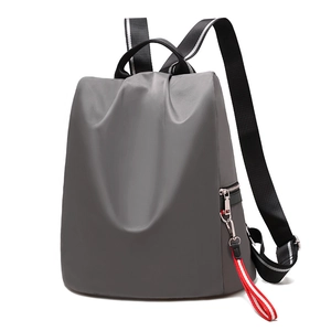 Damen Diebstahlschutz Rucksack Wasserdicht Nylon Oxford Stoff Große Kapazität Reise Mode Lässig Schultasche