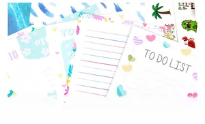 Detailed set of 8 blue DIY journal stickers featuring floral and cartoon dinosaur motifs