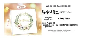 Détail d'un livre d'or de mariage avec couronne dorée et inscription en allemand