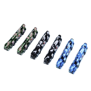 Creative camouflage missile transporter pens set including green black and blue models