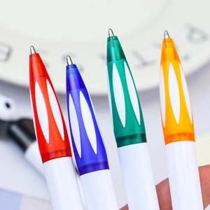 Creative soccer ball rotating ballpoint pens in four vibrant colors for office and students