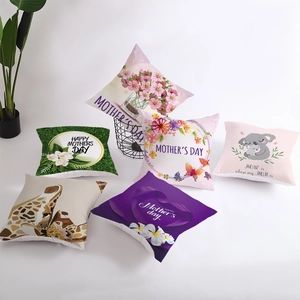 Muttertag Kissenbezüge aus Pfirsichhaut mit Blumenmustern und Tiermotiven im 6er Set