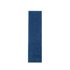 Close-up detail of soft wool knit texture on a navy blue winter scarf