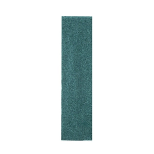 Detailed close-up of teal knitted wool scarf showing premium soft texture and fine weave
