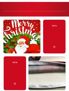Detail des Weihnachtskissenbezugs mit Digitaldruck und weißem Reißverschluss
