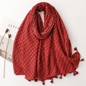 Châle Écharpe Style Bohème Rétro Pour Femme Avec Imprimé Étoiles Et Glands Enveloppement Léger De Protection Solaire