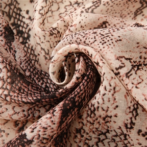 Leopard and snake print shawl made of soft fabric for beach sun protection and fashion