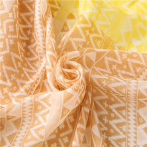 Macro shot of soft fabric showing geometric patterns and lightweight texture detail