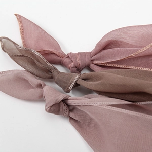Mercerized cotton elastic headscarf for women in stylish solid Morandi colors