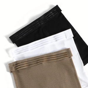 Detailoverzicht van antislip siliconenstrips in de hoogelastische ademende beenmouwen