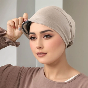 Donne Tinta Unita Antiscivolo Elastico Elastico Cappello da Intimo Versatile Quotidiano Moda Berretto Beanie Copricapo
