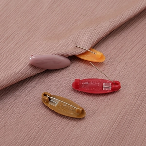 Bunte Kunststoff Sicherheitsnadeln Hijab Schal Clips anti-Exposition 4 Stücke Set Alltag