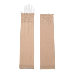 Manches de protection solaire unies pour femmes manchons anti-UV rafraîchissants