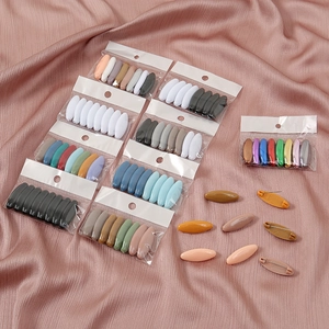 Épingles de sûreté en plastique coloré clips foulard anti-regard indiscret ensemble.