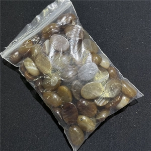 Polished brown agate stone 13x18mm oval cabochon beads for DIY jewelry making