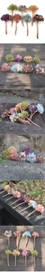 Árbol de la vida artesanal con amatista y fragmentos de piedras preciosas de colores