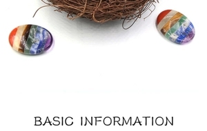 Pietre curative chakra ovali e lucide per cristalloterapia e massaggio facciale
