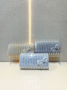 Luxe rhinestones evening clutch bag with crystal bow detail in gold silver and blue