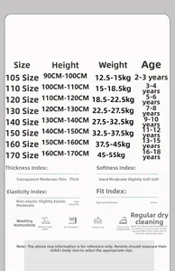Detailed size chart for girls sleeveless dress with height weight and age specifications