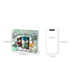 Coffret de 6 rubans adhésifs Art Journey peinture à l'huile taille 12,5x10,6cm vs iPhone 12