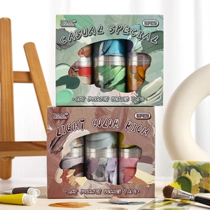 Ruban PET Voyage Artistique Autocollants Décoratifs Style Coup de Pinceau Peinture à l'Huile pour Scrapbooking DIY Journaling Art
