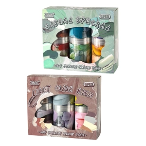 Lot de 6 rouleaux de ruban adhésif washi série Art Journey style peinture à l'huile