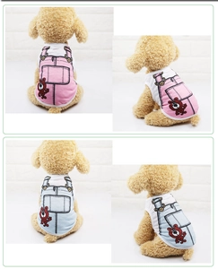 Détails du gilet pour chien avec imprimé ours pour petits et moyens animaux