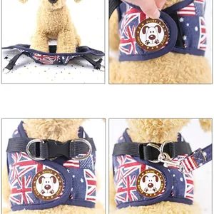 Tutorial passo dopo passo per pettorina per cani stile britannico con guinzaglio set