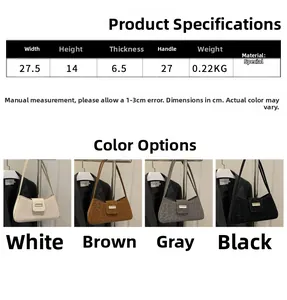 Guide des tailles détaillé pour sacs à main rétro en blanc et motifs léopard chic