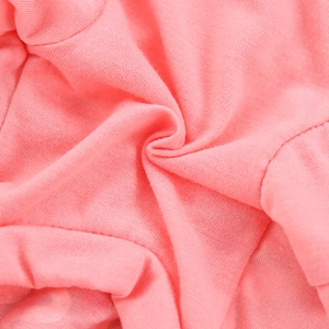 Pink knitted cotton pet sweater for small dogs and cats with premium soft texture