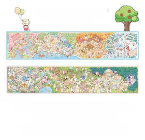 Detailed view of 400 plus cute summer beach and amusement park theme scrapbook stickers
