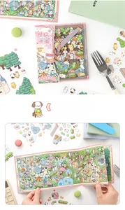 DIY scene stickers featuring Century Park cartoon theme with colorful 400 plus pieces