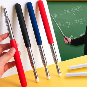 Professional Telescopic Teacher Pointer Stainless Steel Extendable Handheld Presentation Presenter For Classroom Meeting Tour Guide