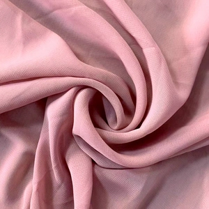 Pink chiffon table runner with soft spiral texture for elegant wedding party decoration