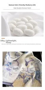 Détail de la texture en soie de mûrier lilas avec des cocons blancs naturels