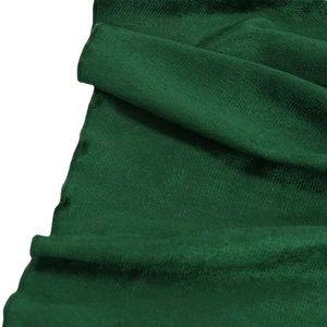Nordic minimalist dark green velvet table runner for elegant home and party decoration