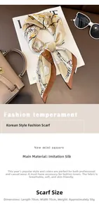 Makroaufnahme von 70cm Seidenimitat-Tuch mit eleganten Magnolienblüten auf Beige