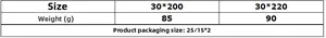 Size guide for American piano dust cover cloth with dimensions 30x200cm and 30x220cm
