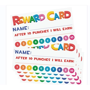 Cardboard Children Reward Cards For Classroom Behavioral Incentive Motivation Card For Kids Teacher Supplies Educational Tools