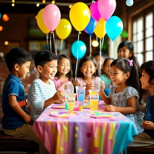 Wasserfeste Namensaufkleber für Kinder auf Tassen für Kindergarten und die Schule
