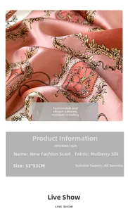 Macro shot of silk scarf showing smooth texture and vintage carriage pattern detail