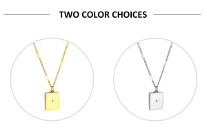 Detail of sun star pendant necklace with cubic zirconia in gold and silver plating