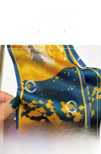 Detailed macro view showing the fine inner-seam edge and silky satin fabric texture