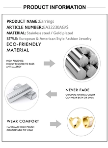 Fiche technique détaillée des boucles d'oreilles cœur en nacre plaqué or 18K
